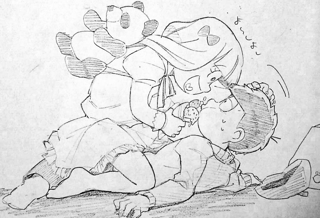 ミネット松野が最近ぶり返してきてロリちゃんと一緒に描いた(数字) 
