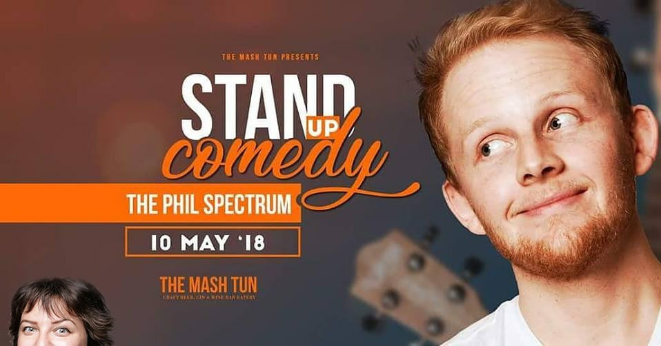 TakeYourPhil's tweet photo. This Thursday at @TheMashTunCT - my show #ThePhilSpectrum from 6-8pm. Tickets are R150.00 with all you can drink wine &amp; beer. Without the drinks tickets are R100.00. Supporting acts @KatePinchuck &amp; @esti_strydom. https://t.co/CgcnWklaaM 

"Well done, Phil" - Trevor Noah https://t.co/XGL54eYFRL