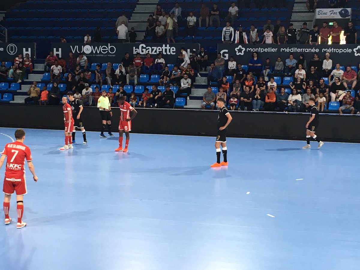 LNMLive's tweet photo. #D1Futsal Égalisation dans la foulée de Guebli pour le @montpmedfutsal (1-1) https://t.co/ODQfk3gGMQ