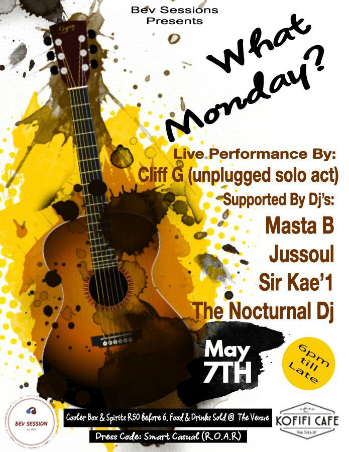 JussoulSA's tweet photo. #WhatMonday? We are #Bev'ing at #KofifiCafe and #Mogodu will be served https://t.co/z6hQTyFYLK