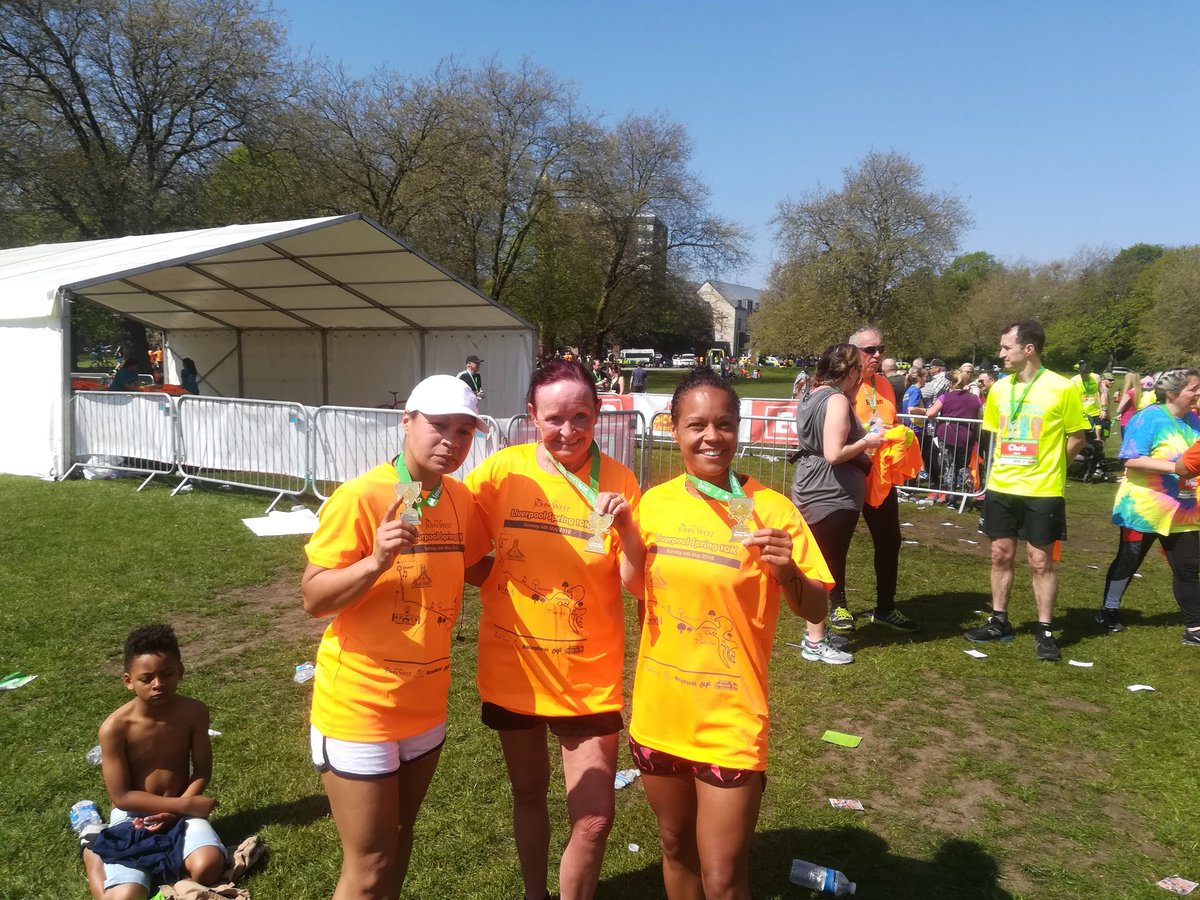 Dianna_Mannhart's tweet image. The @LivSpring10k #Spring10k is officially my favourite race of the year!!! Absolutely brilliant seeing the streets of liverpool lined with runners, one of whom was my MUM!!!!