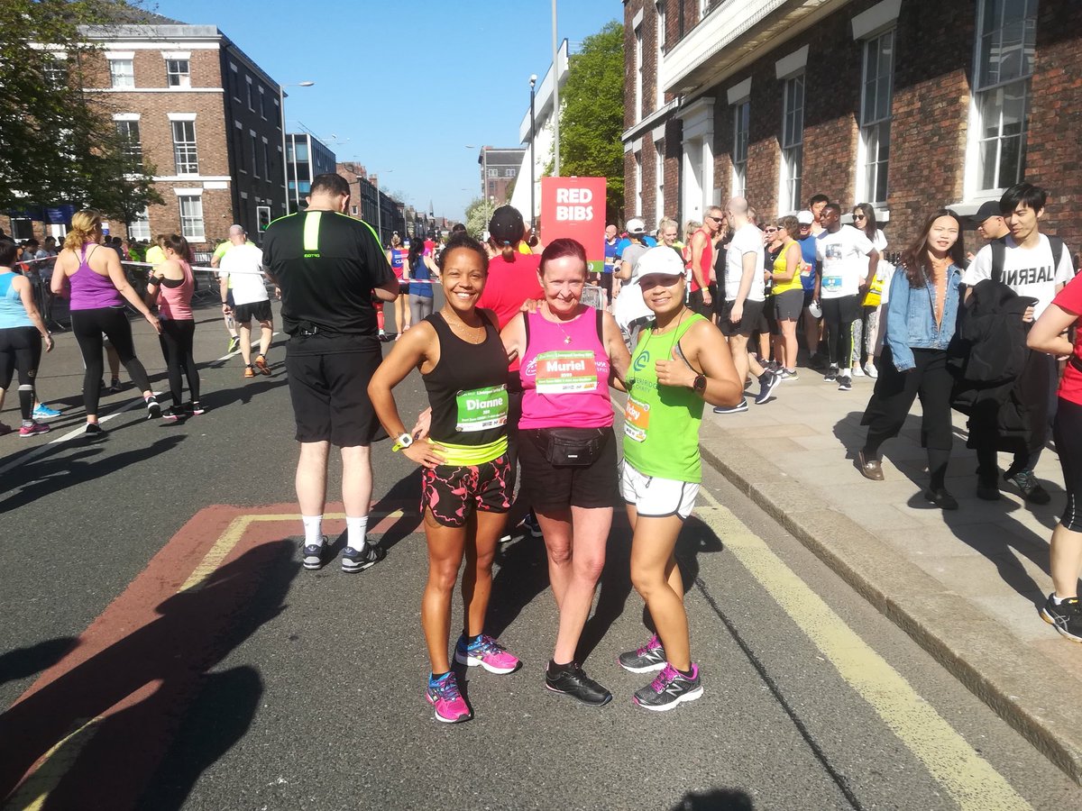 Dianna_Mannhart's tweet image. The @LivSpring10k #Spring10k is officially my favourite race of the year!!! Absolutely brilliant seeing the streets of liverpool lined with runners, one of whom was my MUM!!!!