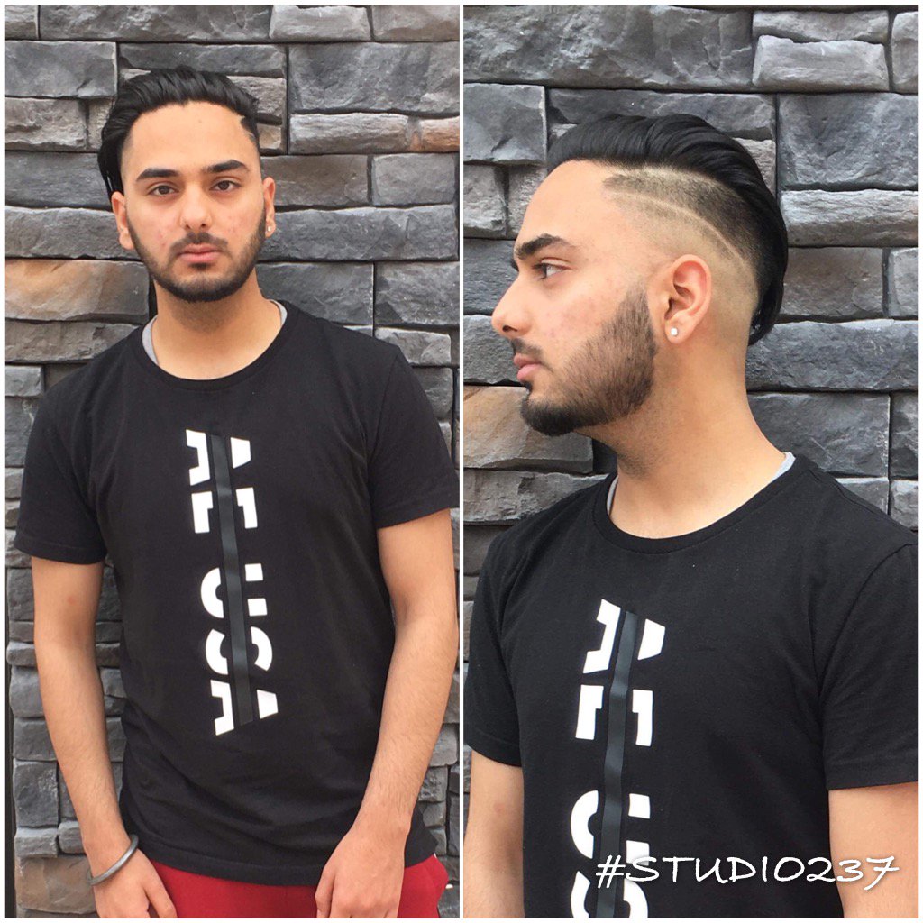 Studio237Salon's tweet photo. Dawnโs loyal client comes in every time to see her for the best cut and hair tattoo combo in town! #Studio237 #menscut #hairtattoo #sleek #loyalty #goodclients #DawnGordon237 https://t.co/RKt1xJughH