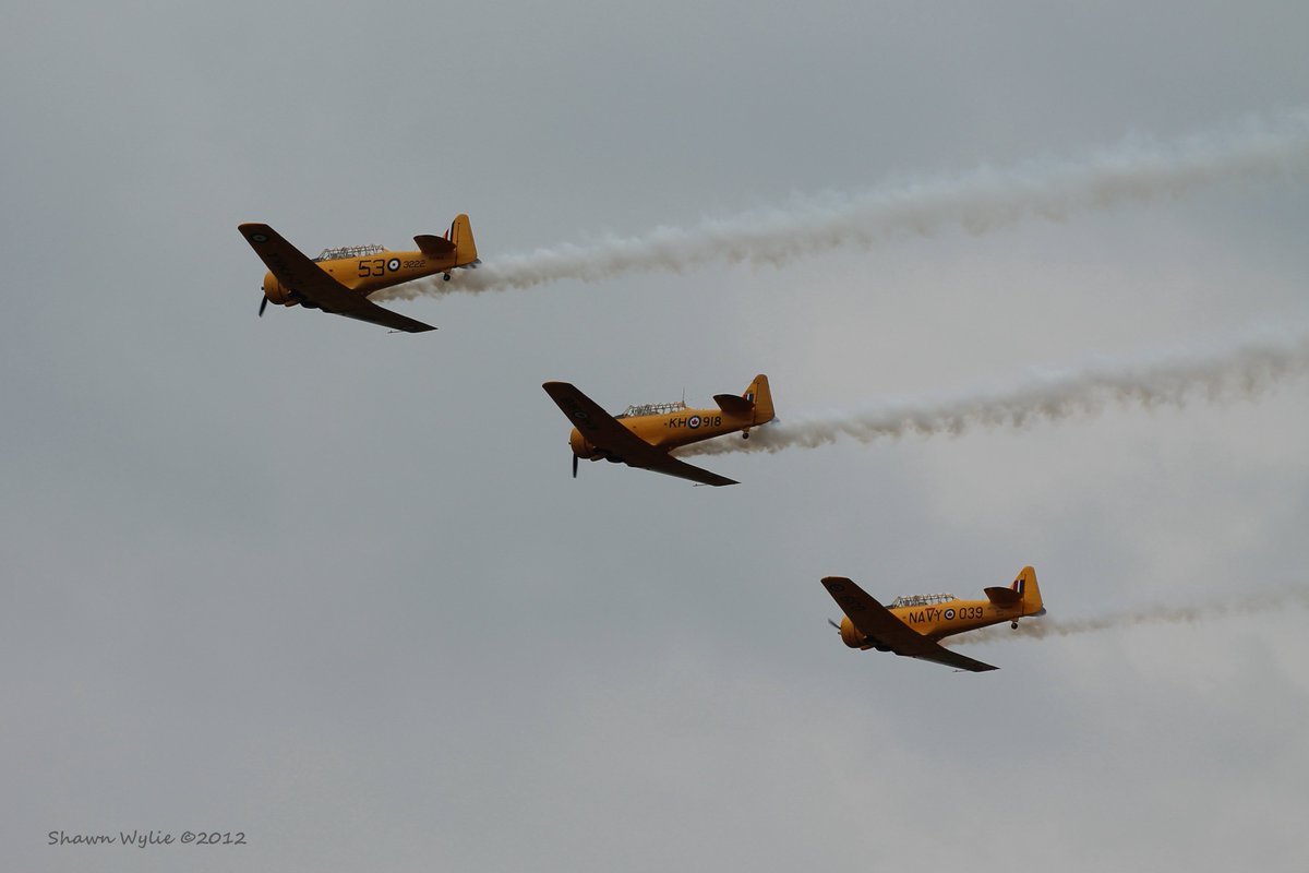 As we remember the Battle of the Atlantic today we are also reminded of the role that the Harvard played in training aircrews of the @RCAF <a href="/theRCN/">The RCN</a> the <a href="/RoyalAirForce/">Royal Air Force</a> Coastal Commands and many others that were instrumental in defending our convoys.