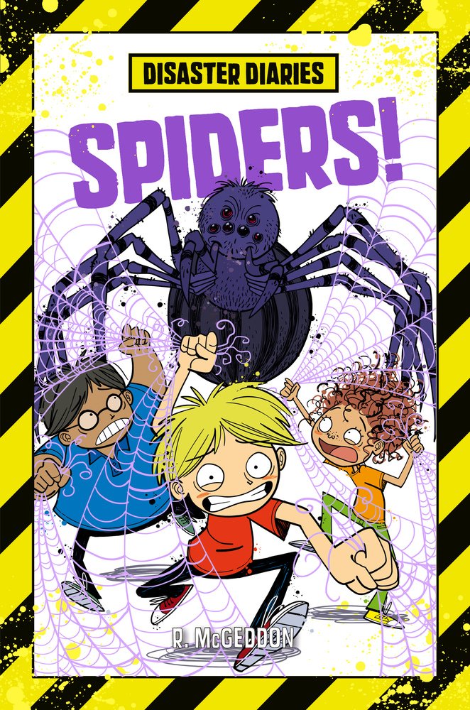 MacKidsBooks's tweet photo. We are so excited that DISASTER DIARIES: SPIDERS! by R. McGeddon is a finalist in 2018 Children’s &amp; Teen Choice Book Awards! Vote now and make it a Winner: https://t.co/xXRRoggXVV #CCBA18 https://t.co/yCWixogTeA