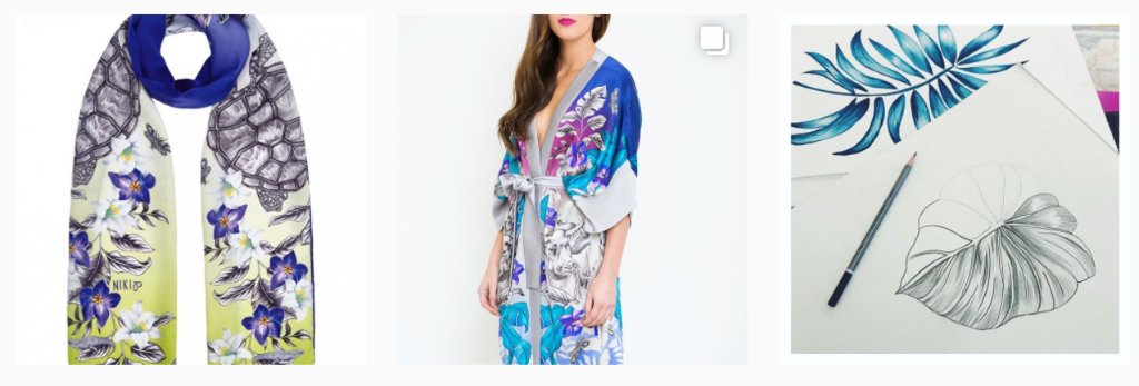 NIKIPdesign's tweet photo. SALE! Hand illustrated silk scarves &amp; kimonos... ☀ - https://t.co/4a0qfKtmsM https://t.co/qhzDdz06Cz
