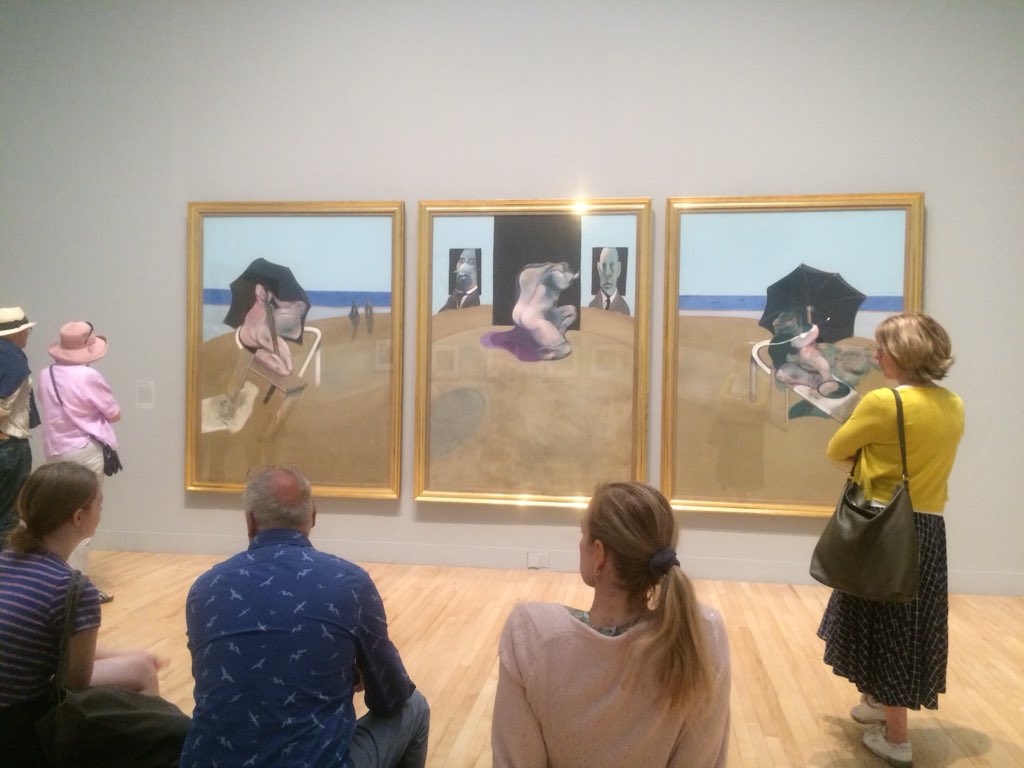 HAArtists's tweet photo. Enjoying some Sunday morning Bacon @Tate @francisbacon #alltoohuman https://t.co/q8k5voxbEH