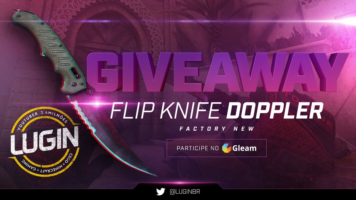 LuginBr's tweet photo. https://t.co/sWWb2jrPza
#giveaway #LuginSorteio #csgogiveaway https://t.co/c49oVLuID8