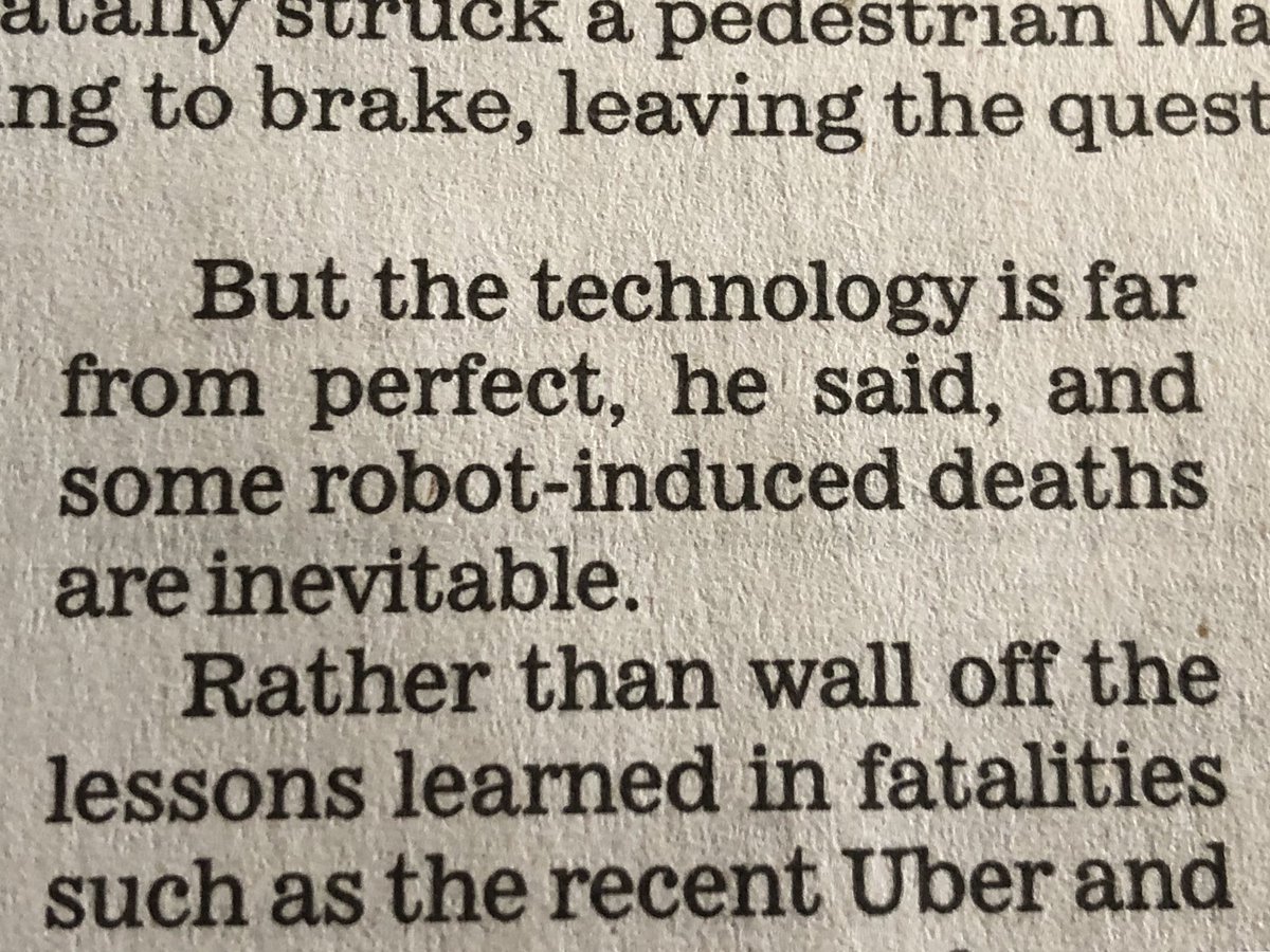 therealjoshsnow's tweet photo. I feel like i am in a movie and I just gave the audience its first act warning by reading this line in today’s @latimes #robotapocalypse https://t.co/Qe1A79wJYT