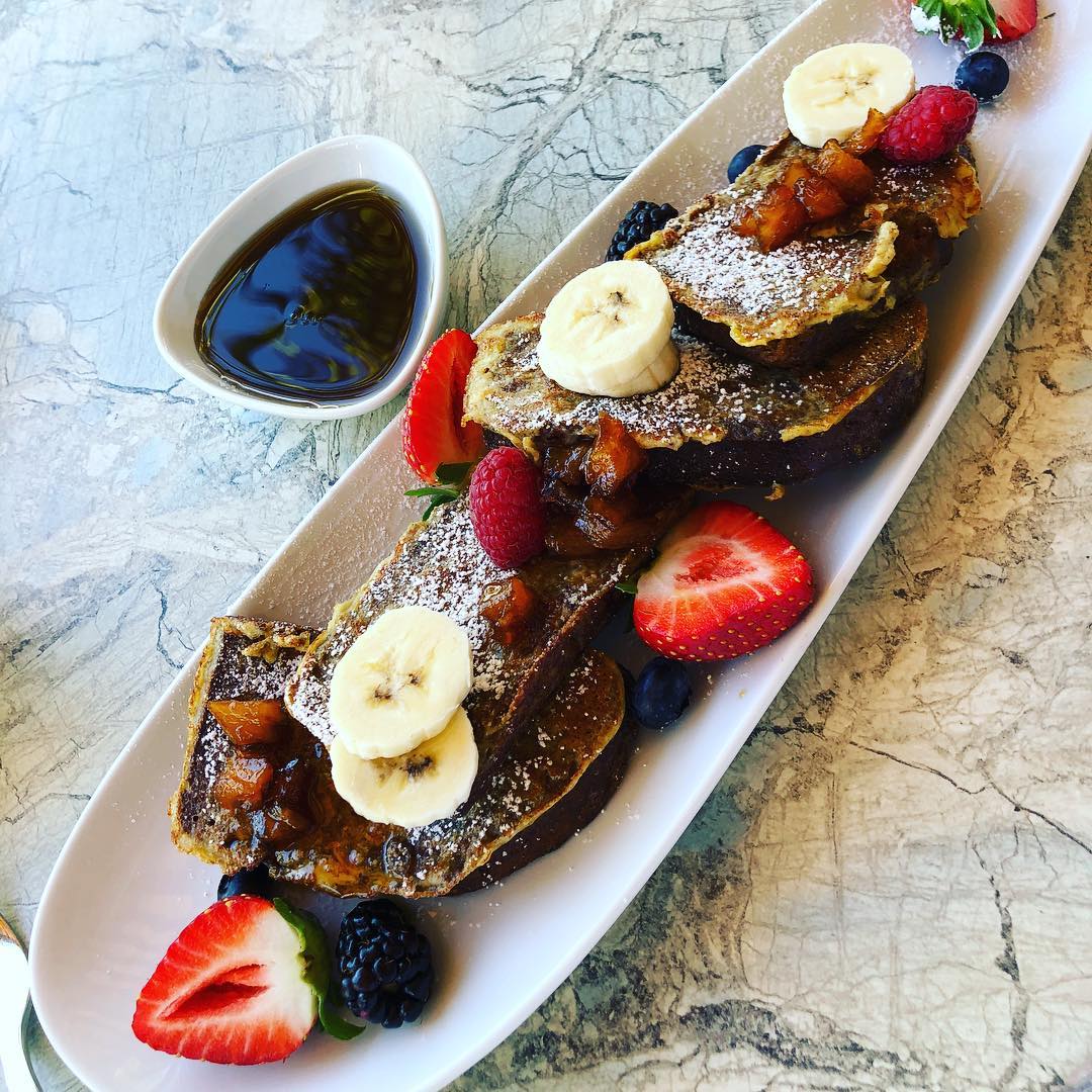 HyattBahaMar's tweet photo. Just in time for Sunday #brunch: Banana bread French toast from #PalmsCafe! 
📷: https://t.co/53Gr40vkPv https://t.co/ypMLLnaqej