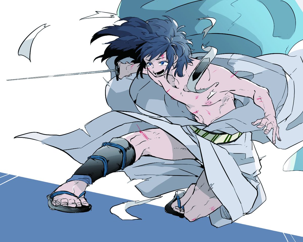 参加したくて過去絵で気に入ってるものをいくつか(腕が飛んでるので注意) #GW限定とうらぶ安定祭り #大和守くん世界一かっこいい 