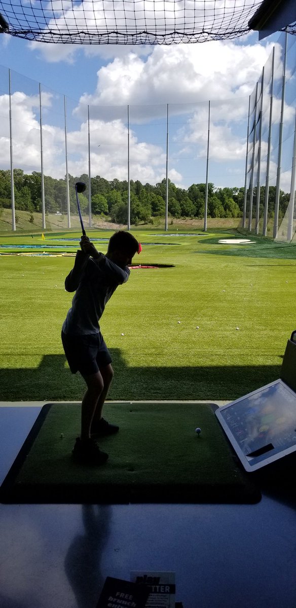 ChappyCLT's tweet image. Great day in Charlotte.  From the looks of things today the PGA Tour will not need to worry about two more people becoming members.  #funanyway