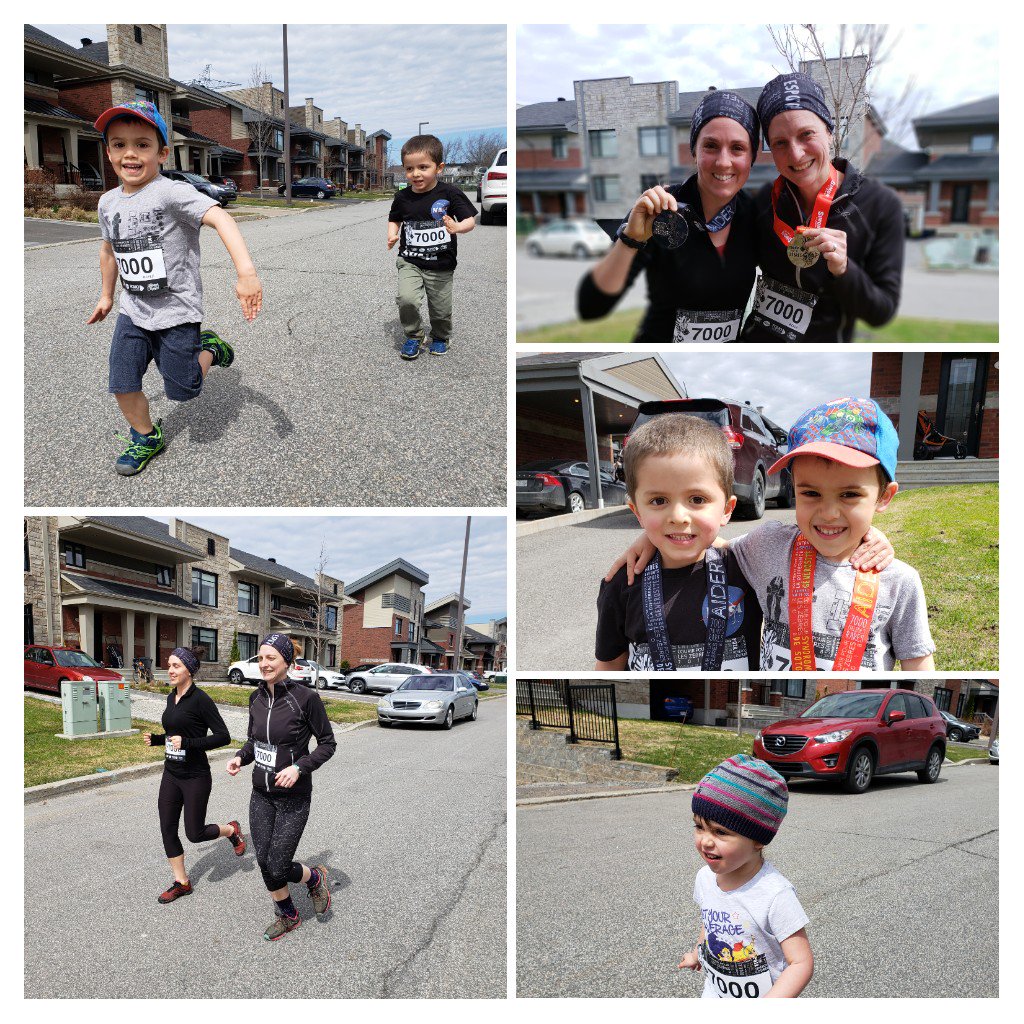 Challenge complété en famille! #cplz <a href="/blaisedubois/">Blaise Dubois</a> <a href="/CliniqueCoureur/">La Clinique Du Coureur</a>