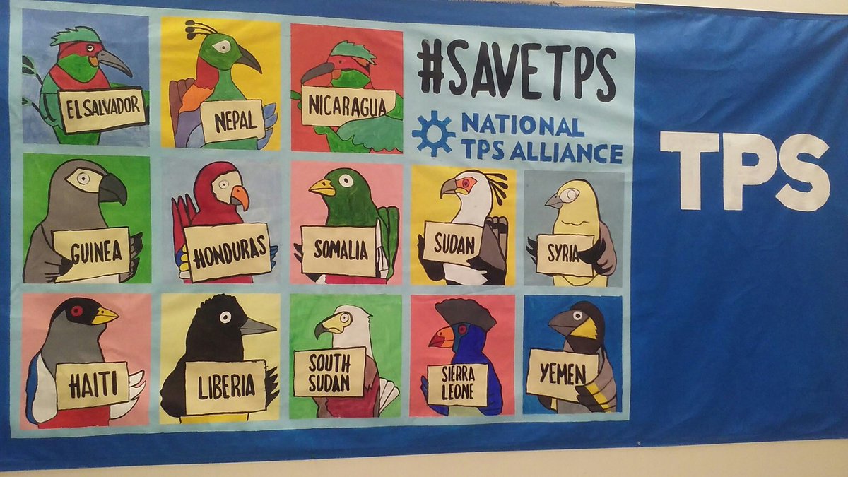 .@WhipHoyer
450,000 families is under Deportation 
For cancellation tps trump 
Is time the congress take action #protectTPS
#ResidencyNow