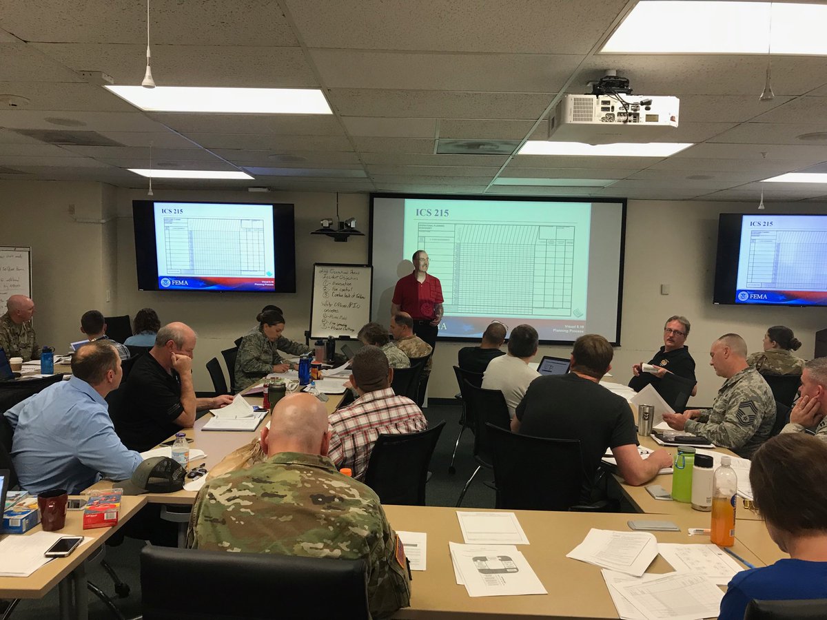 COEM_SCFM's tweet image. Day two of the CONG ICS 300 is underway. Special thanks to our instructors: Dave Husted and Patty Feese (CSPD), Mike McHargue (Lake OEM), Mike Myers (CSU), Steve Dubay (CSFD), Dave Vitwar (DFPC), and Lorin Schroeder (UCH) for their commitment and dedication to the State!!!