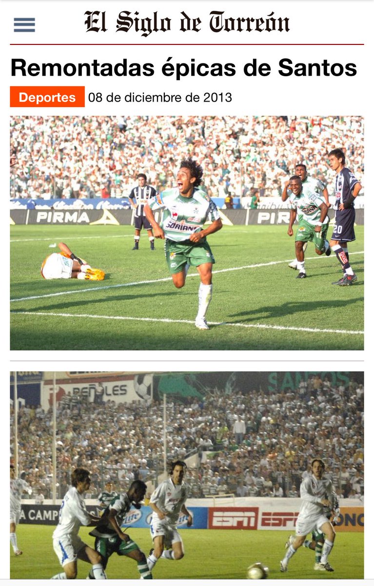 Dejaremos esto por aquí!!! Ni la primera, ni la última!!! Vívelo, simplemente vívelo!!! #6sepuede <a href="/ClubSantos/">Club Santos</a>