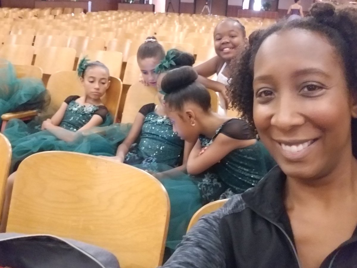 Dance Mom duty!