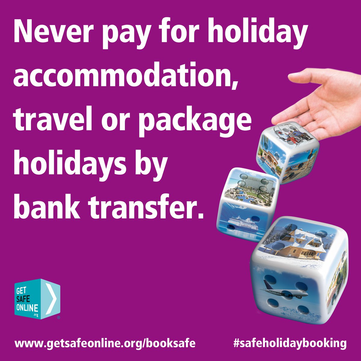 OldhamCouncil's tweet photo. Looking at booking your holiday accommodation soon? Never pay for it, travel or package holidays by bank transfer, however desperate you are to get away. If it’s a scam, you’ll lose your holiday AND your money #safeholidaybooking https://t.co/a6cmr6YJrx https://t.co/sZdqUTIbSI