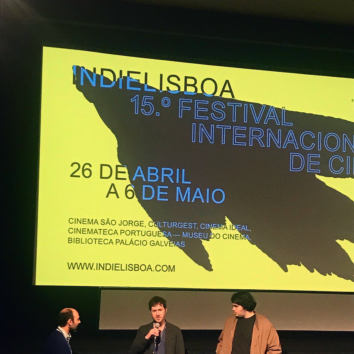 Thank you @IndieLisboa18 for including my film in a great programme! And thanks for sending me <a href="/British_Film/">British Council Film</a> &amp; <a href="/BFI/">BFI</a> !