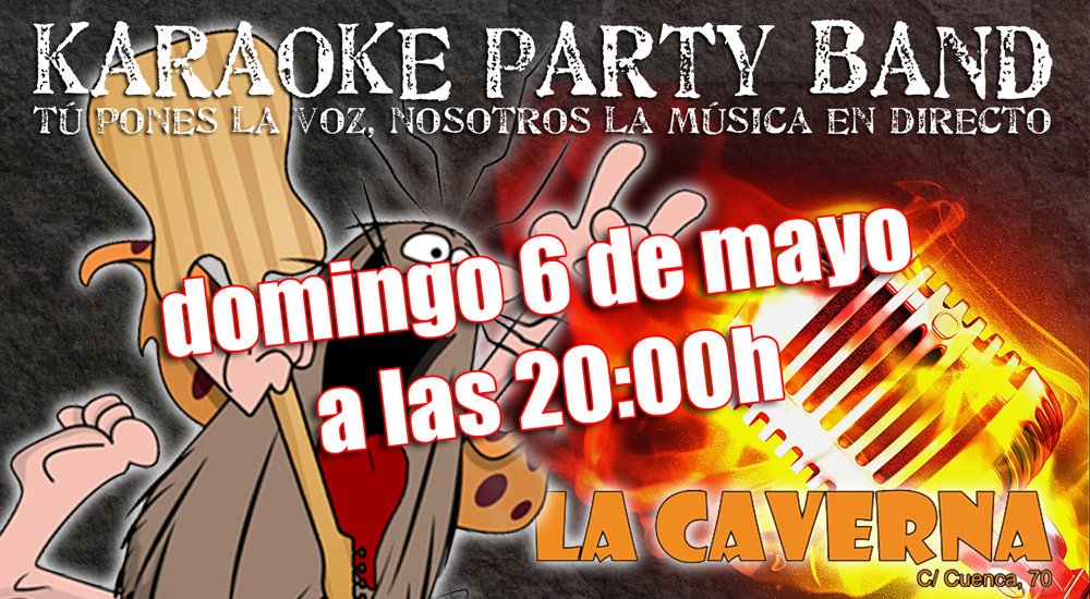 Id calentando las gargantas. En un rato nos vemos por <a href="/lacavernavlc/">La Caverna Valencia</a>
