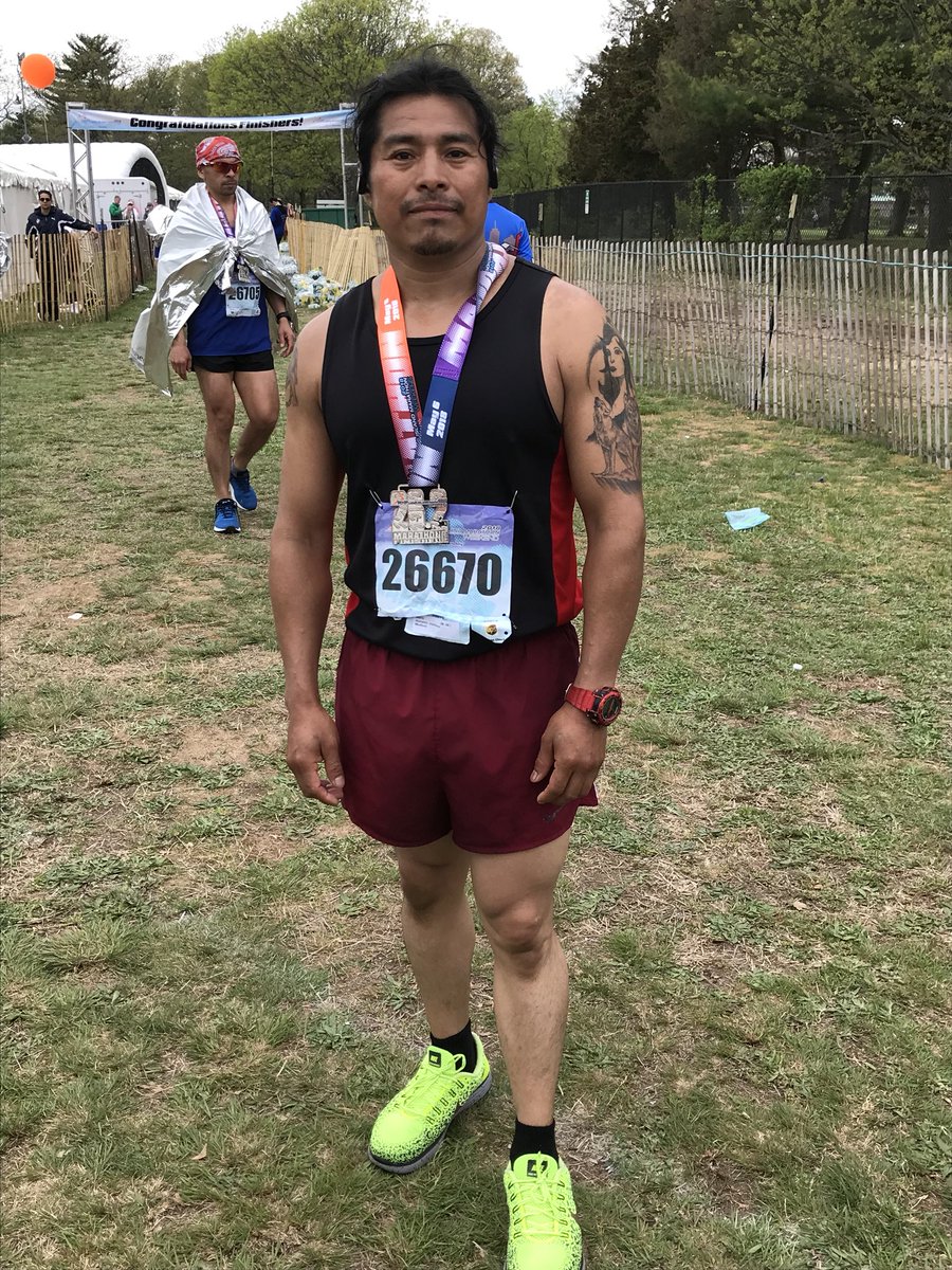 Reynaldo Martinez, of Coram, has run the #LIMarathon for the past several years and is currently studying to be a personal trainer at Eastern Suffolk BOCES. He said sports have helped him to overcome many hurdles in his life, and he hopes to help train others to do the same.