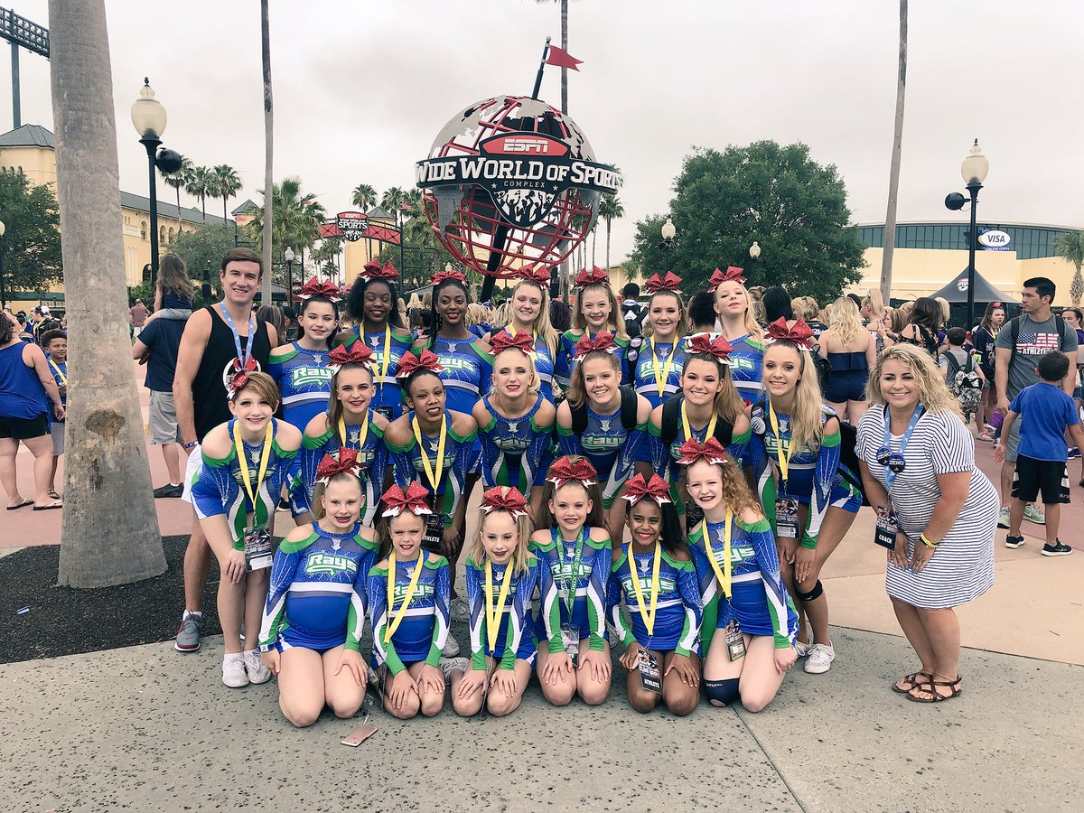 Fire_Rays1's tweet photo. Summit Finals Day for the Fire Rays!! We are so blessed to be here with the best of the best! #FeelTheBurn https://t.co/MEYxO6lDJV