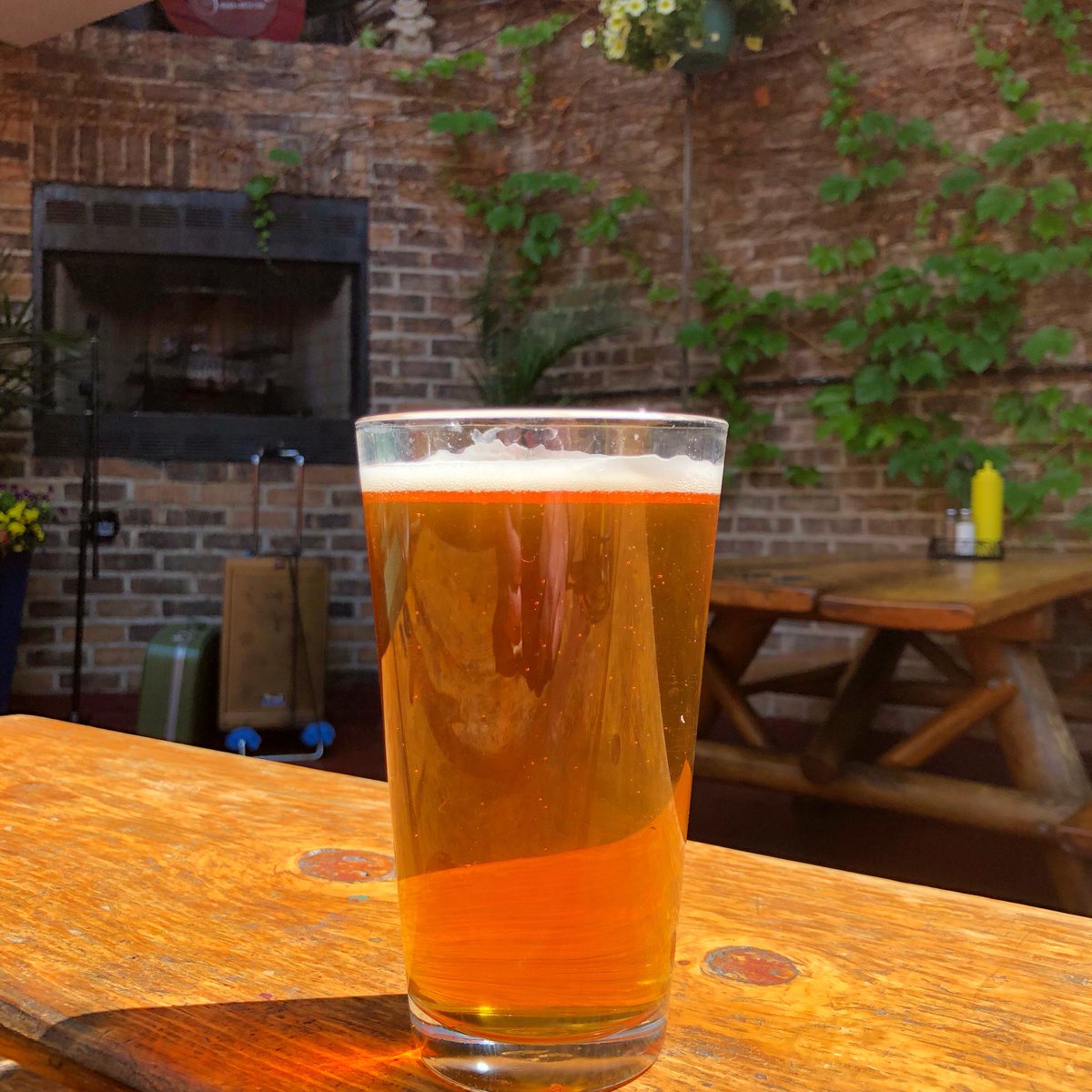 The Village Tap (@villagetap) on Twitter photo Chicago, I saw what you did yesterday. No better way to recover than with an <a href="/atbbeerco/">ATB BEER Co.</a> Vera Pistachio Cream Ale while sitting in the sun in our beer garden...ok, ok a Bloody Mary would work too.
#craftbeer #chicago #garden #recovery #hangover #sundayfunday #bloodymary Chicago, I saw what you did yesterday. No better way to recover than with an <a href="/atbbeerco/">ATB BEER Co.</a> Vera Pistachio Cream Ale while sitting in the sun in our beer garden...ok, ok a Bloody Mary would work too.
#craftbeer #chicago #garden #recovery #hangover #sundayfunday #bloodymary