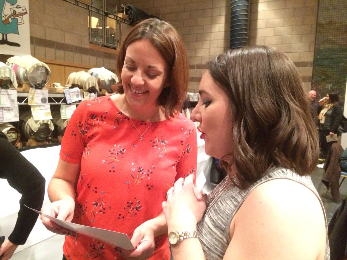 ResonationScot's tweet photo. Had the pleasure of meeting @kezdugdale whilst playing at the @FifeCamra beer festival in Glenrothes on Friday and presented her with an Adieu lyric sheet. Whether she’s framed it and it’s hanging in her loo we can only guess 😂 https://t.co/b96XkpUAju
