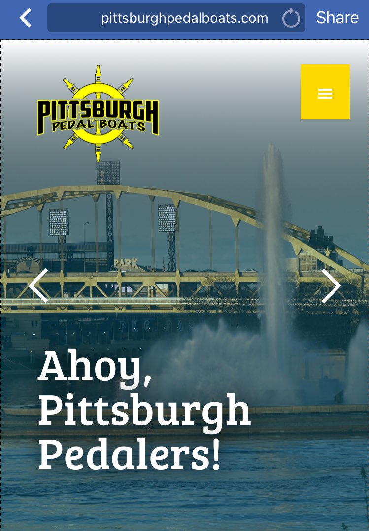 Pittsburgh Pedal Boats (PghPedalBoats) Twitter