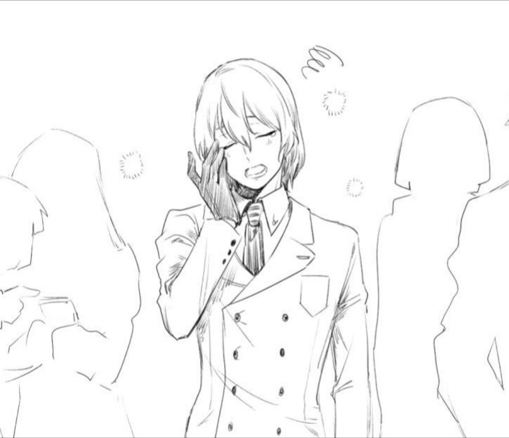 寝不足すぎて涙が出る明智吾郎 