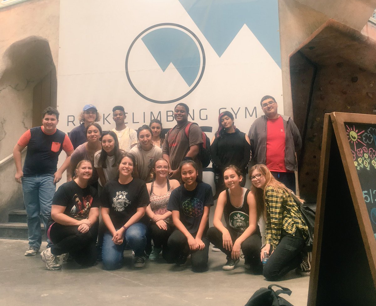 anbr778's tweet photo. Maverick Gold Rock Climbers @jenjohnsonis @IDEACenterHS https://t.co/C9OZR810sp
