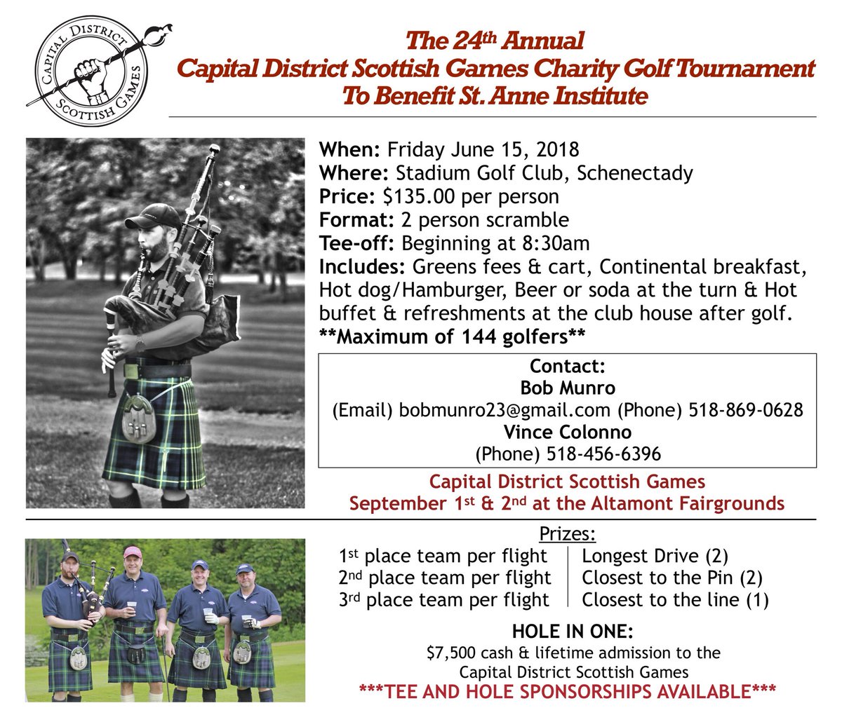 SchenectadyPB's tweet photo. Still time to register for the 2018 CDSG  Charity Golf Tourney.  Visit https://t.co/f6ydnPvR4g for more info. #cdsg2018 https://t.co/MuZS3ah9ka