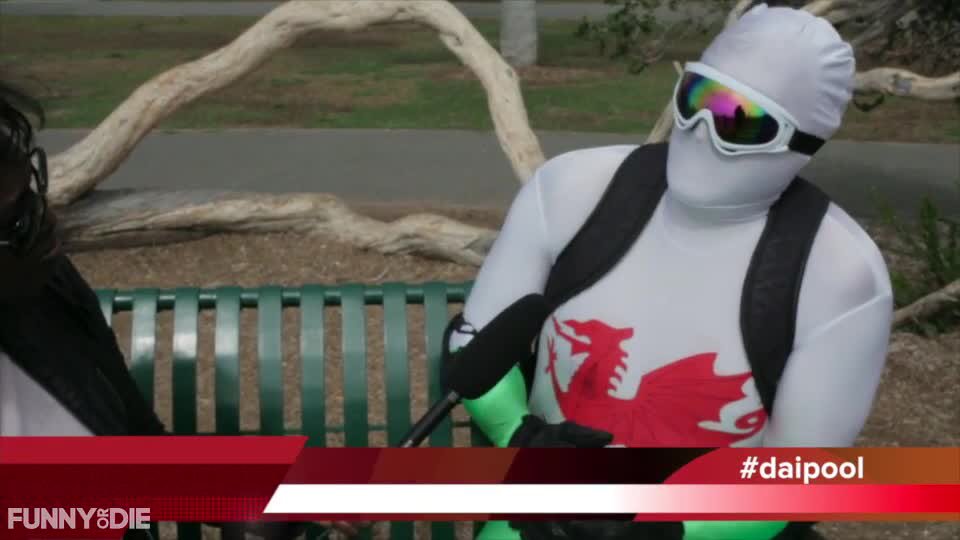 ChicagoTafia's tweet photo. With #Deadpool2 being released this week, it time to revisit the short film that inspired it all, #Daipool the only known Welsh superhero protecting Los Angeles. https://t.co/iXHhV7a1Ow https://t.co/zFMv28CKyn