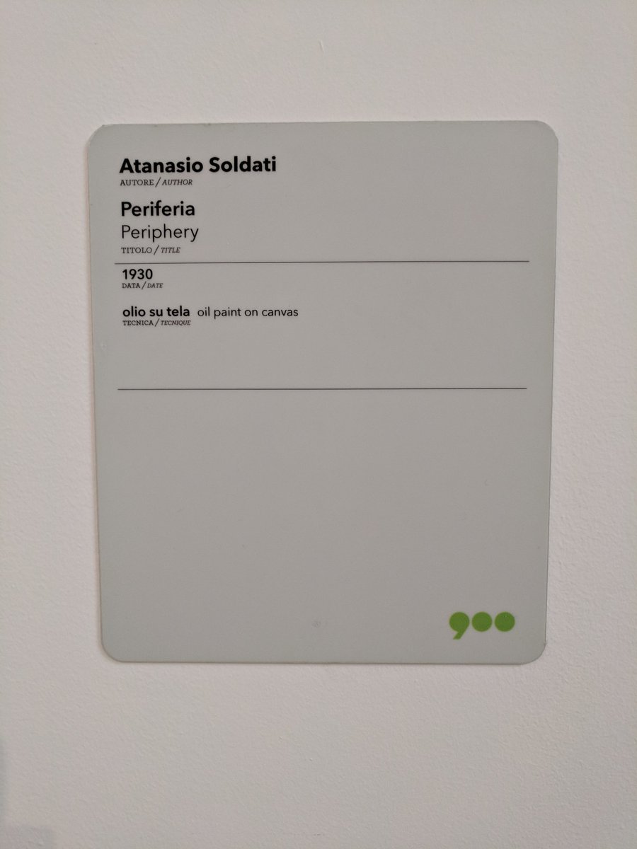 mellisyoung's tweet image. Representation of the urban periphery at Museo del Novecento #springinstitute @Global_suburbs