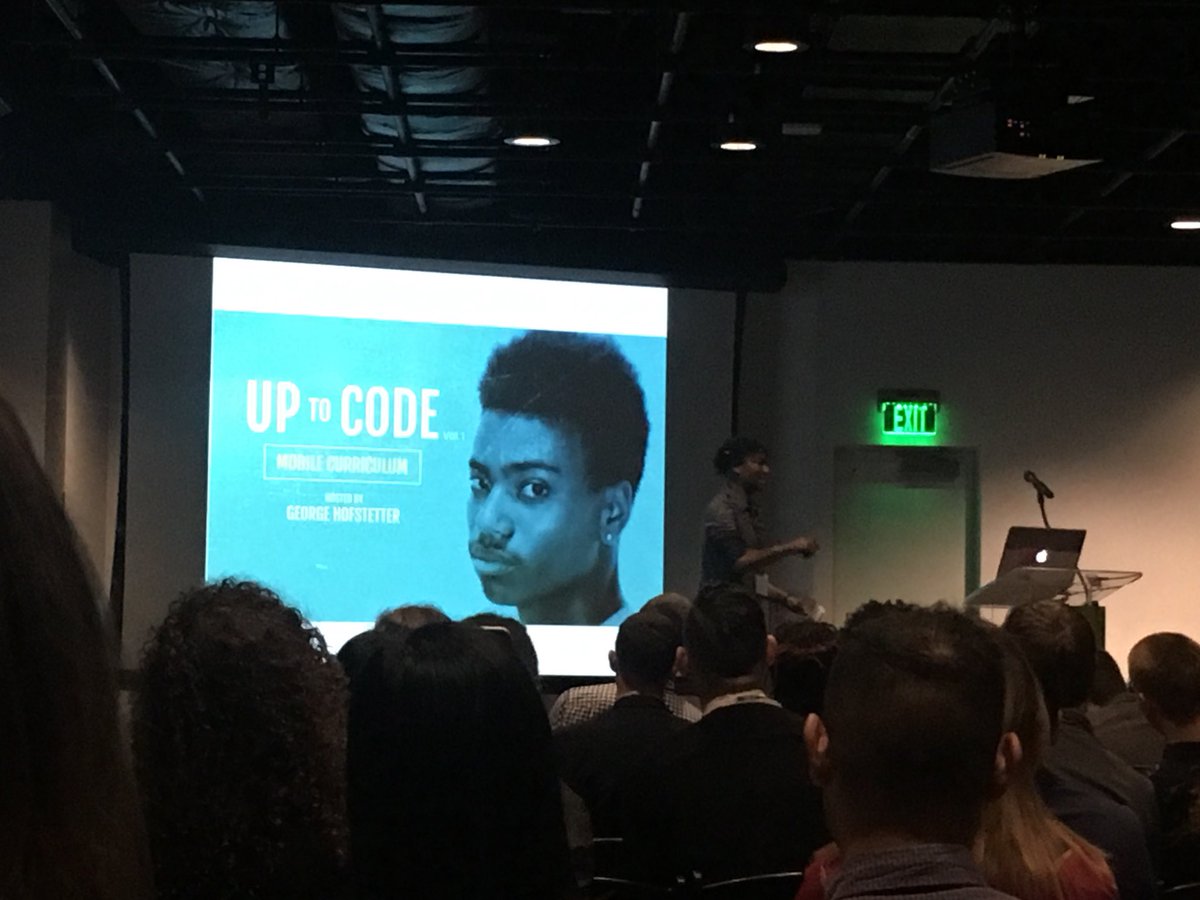DrAishaMays's tweet image. And the youth shall lead! Inspired by 18 yo George H as he addresses social justice through tech! #uptocode  #Oaklandyouth #ythlive #teendoc