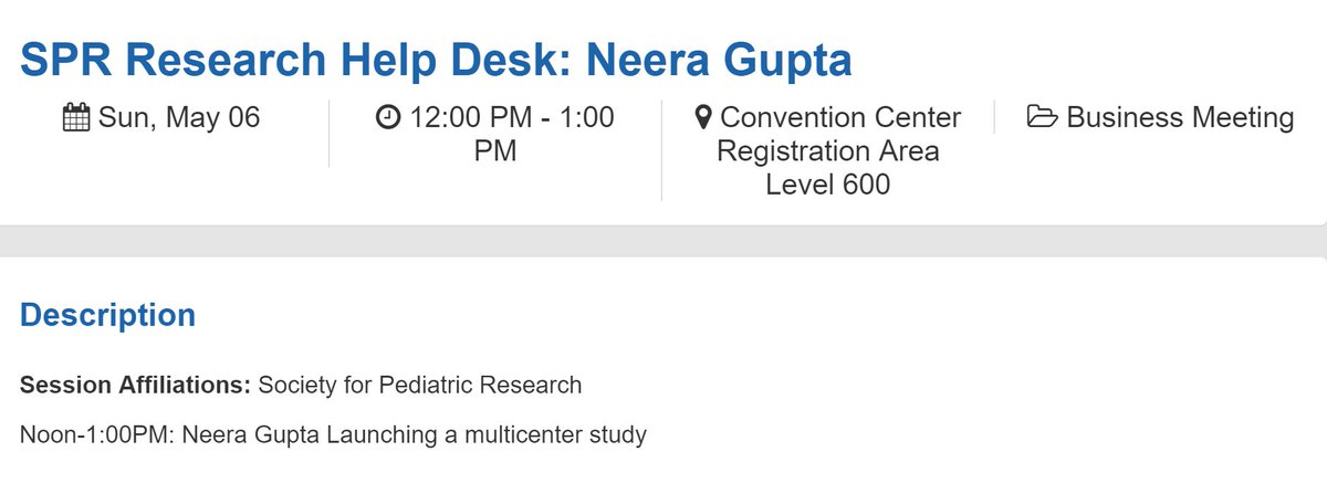 NeeraGuptaMD's tweet image. Interesting discussions re Launching a #MulticenterStudy at @SocPedResearch #Research Help Desk! Important to meet with #biostatistical colleagues early on to determine needed #SampleSize! #PAS2018 #GrowthStudy #ResearchMatters