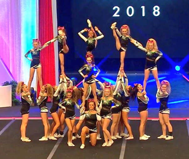 2018 Small Senior 3 Summit Champions! CHEERFORCE FRENZY! '3rd Place Not Again' #OneNationUnderGreen #AllAboutTheLove #TheSummit18