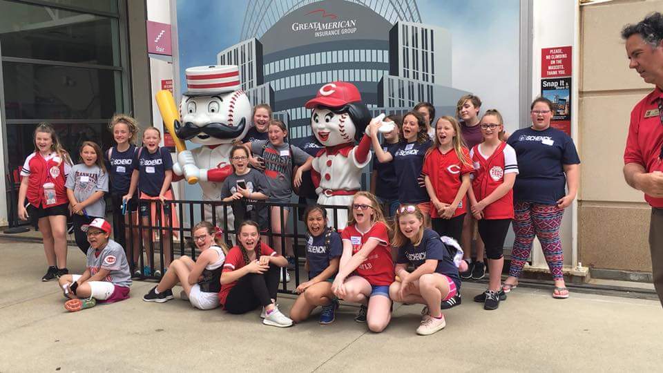 Schenck_Elem's tweet photo. Schenck 5th graders visit Great American Ballpark #wildcatpride #FCSWILDCATS https://t.co/WrHWP7t8LF