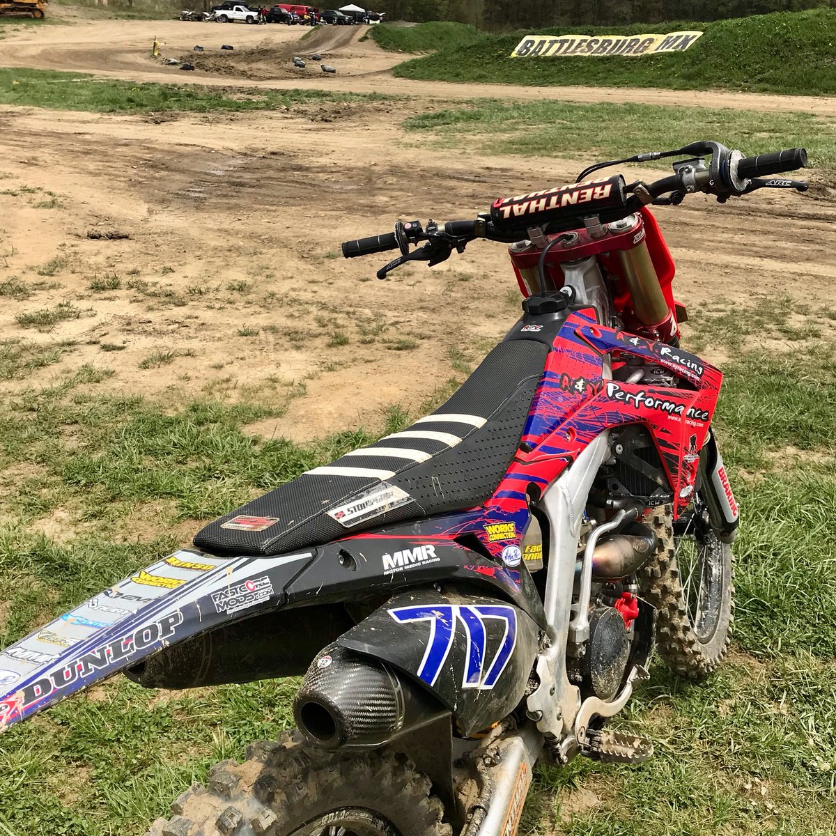 Awesome two days of riding, my bike is running strong and I’m already feeling way better than I did all of last season! Looking forward to getting back on the gate 😎 shoutout to my sponsors @CoachRobb @FCsuspension @acerbisusa @fuelclothing #MotionPro @evssports @fmf73