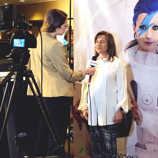 SocialFix Media interview Carol at the Women Presidents' Organization Global Conference in Los Angeles. #WPO #WPOdisrupts #dashboardny #fixyourbooks911 #numbercrunchingninja @socialfixmedia
