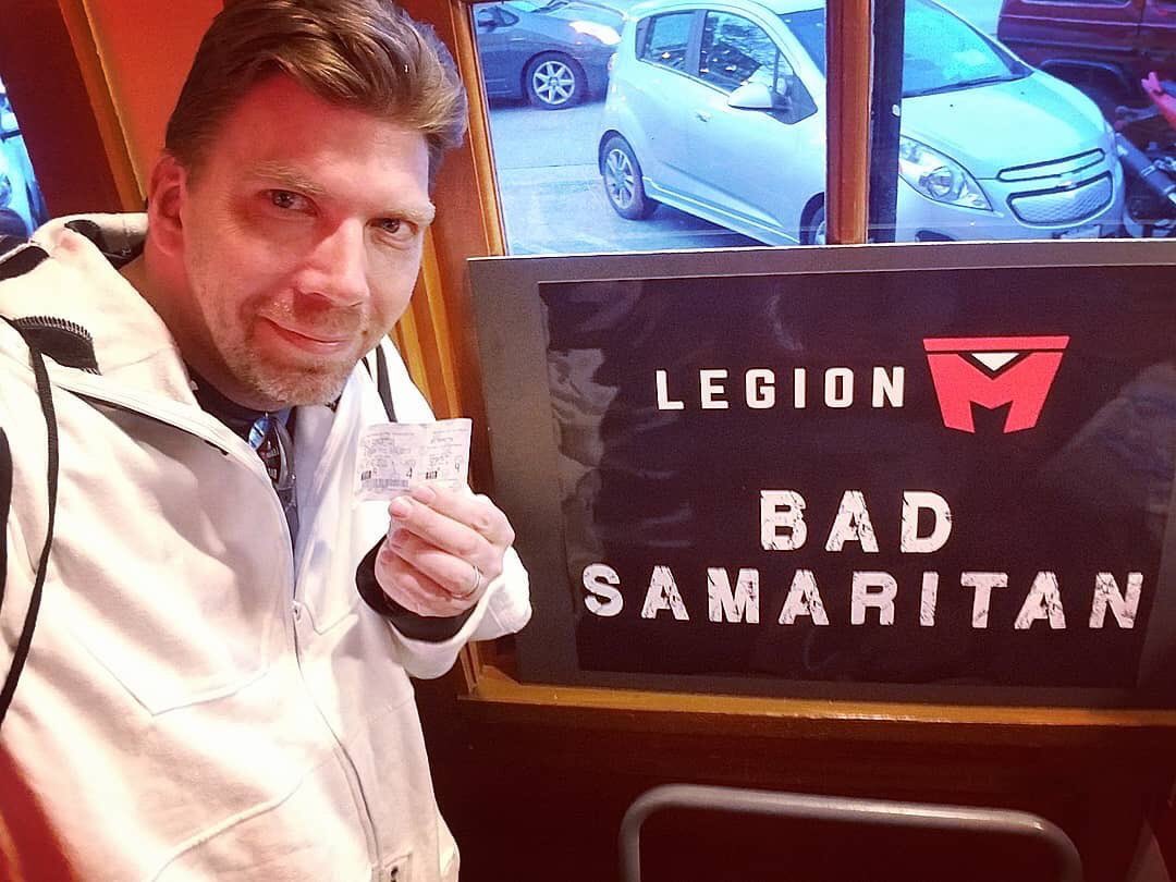 BadSamFilm's tweet photo. BIG shoutout and heartfelt thanks  to all the #LegionM members who have tirelessly supported our film this weekend.  We feel the love ❤️ #BadSamaritan @LegionMOfficial https://t.co/0LTMguPZ3O