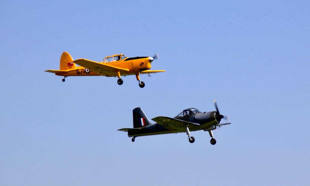 Great Birthday treat at the Season Premiere @Shuttleworth_OW #shuttleworth #raf100