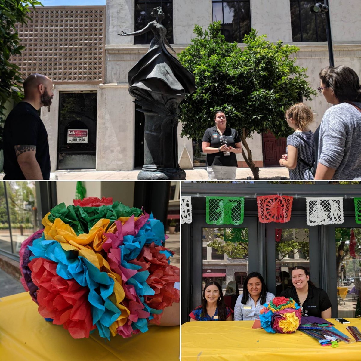 MissionInnFound's tweet image. ¡Celebrar Cinco de Mayo con estas flores hermosas! Has tú propia flor en la programa de First Sundays. ¡Está pasando en Mission Inn Museum ahora hasta las cuatro de la tarde! 
#Riverside #familia #FirstSundays