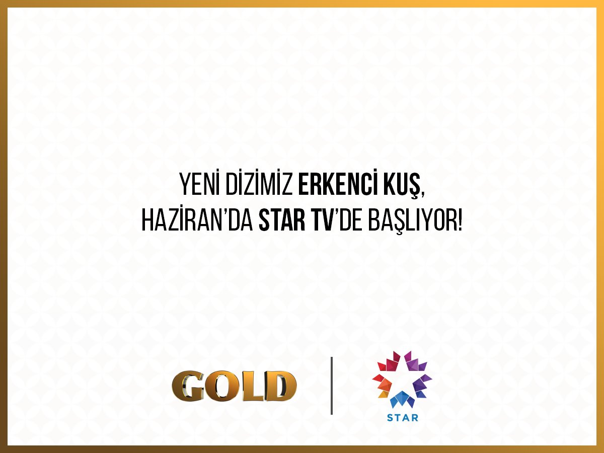 GoldYapim's tweet photo. 📢Yeni dizimiz #ErkenciKuş, Haziran'da @startv'de başlıyor!
➡️Son gelişmelerden haberdar olmak için resmi dizi hesabını takip edebilirsiniz: @erkencikusdizi https://t.co/mejiW4ZtCl