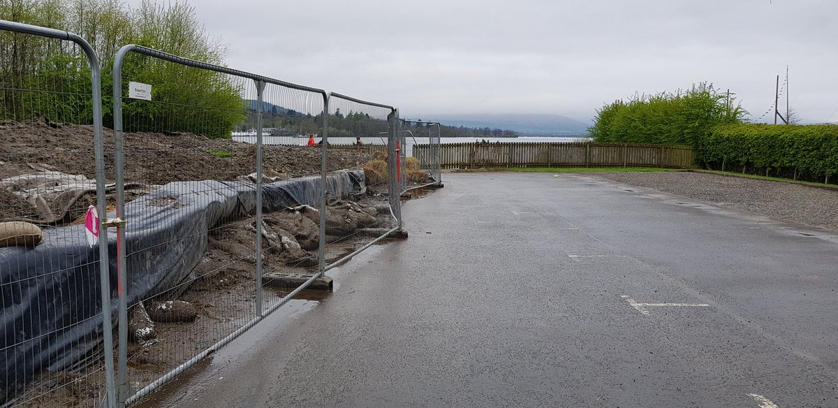 PicsByHarry's tweet photo. @Glasgow2018 @lomondtrossachs Stunning landscape ruined by vandals who have failed to reinstate the picnic area at Drumkinnon Bay. Area is left in a total mess following dredging operation. 😟 https://t.co/sgBwJHGOLG
