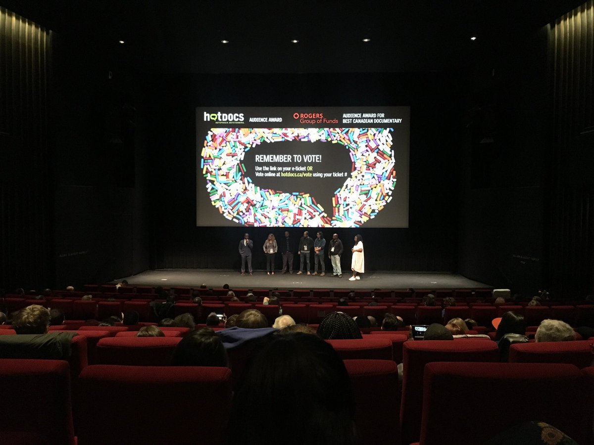 medinaeve's tweet photo. Crime + Punishment, the incredible story of the NYPD 12 and systemic racism in policing. One of the many must-sees @hotdocs this year. Happy #HotDocs25 #HotDocs2018 Thank you for the brilliant words, @LionHeart817 https://t.co/qrhFvz3OJq