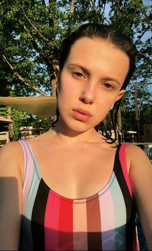 StrangerNews11's tweet photo. #StrangerThings De las últimas Stories de Millie en Instagram...💖 https://t.co/3nLTNloMzZ