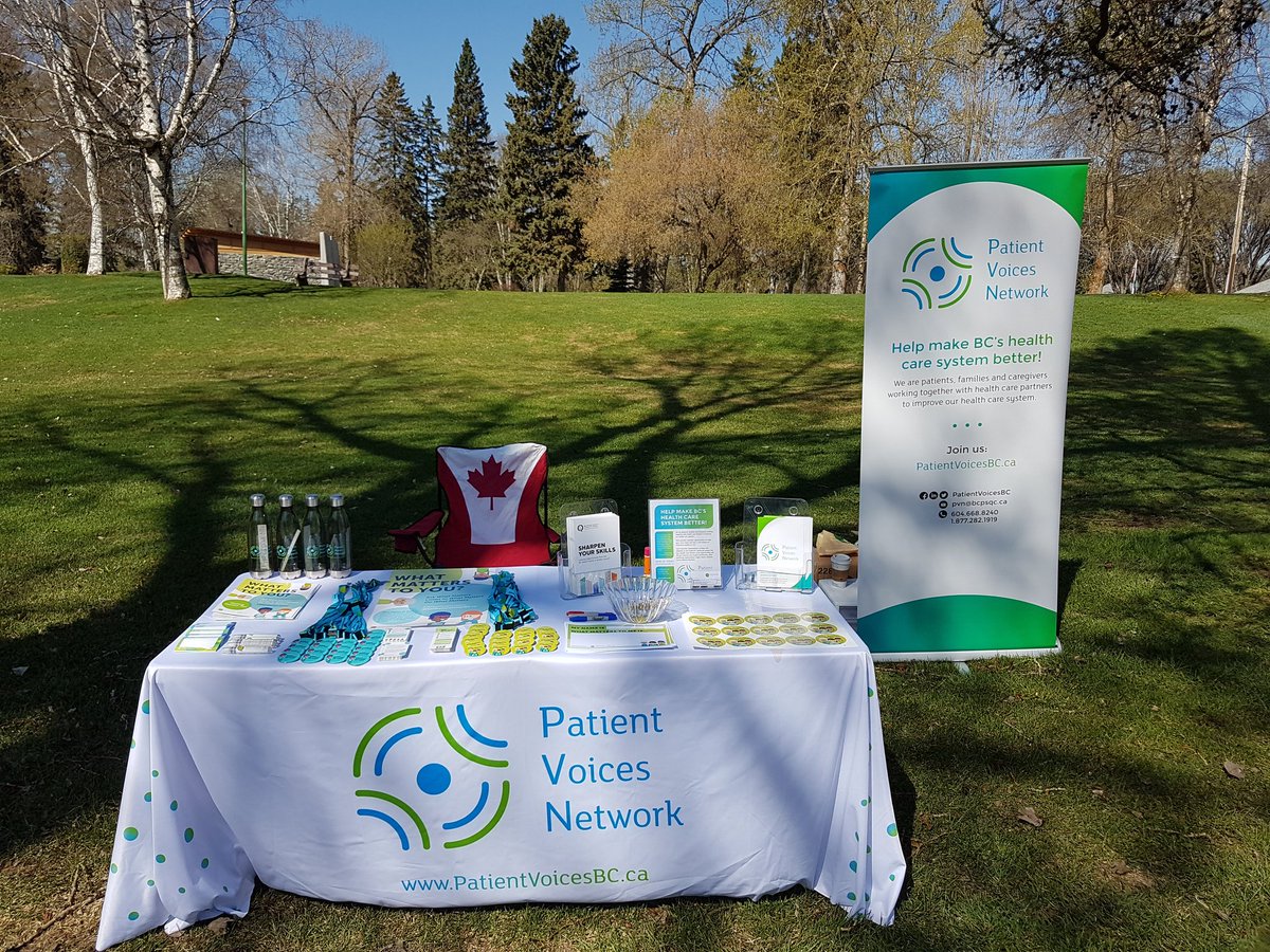 Ag4ENG's tweet photo. Beautiful day for Walk with your Doc PG!  Come by and talk about #WhatMattersToYou @PatientVoicesBC https://t.co/Sn4cVA69R7
