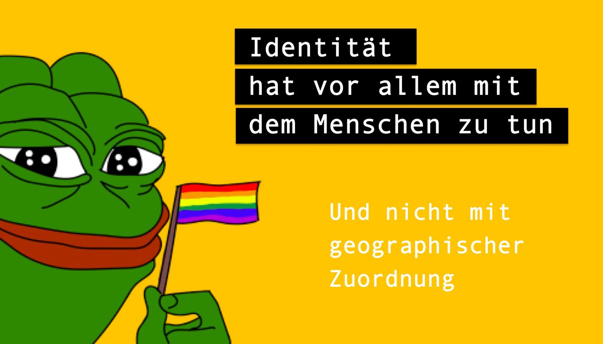 bleibt_bunt's tweet photo. @maxotte_says Patriotismus bedeutet heutzutage leider fast immer Egoismus. Vielleicht sollte man sich hier auch mal auf die Liebe zu den Menschen besinnen, statt der Liebe zur Nation. #reconquistaInternet https://t.co/9aYNOfMUZ0
