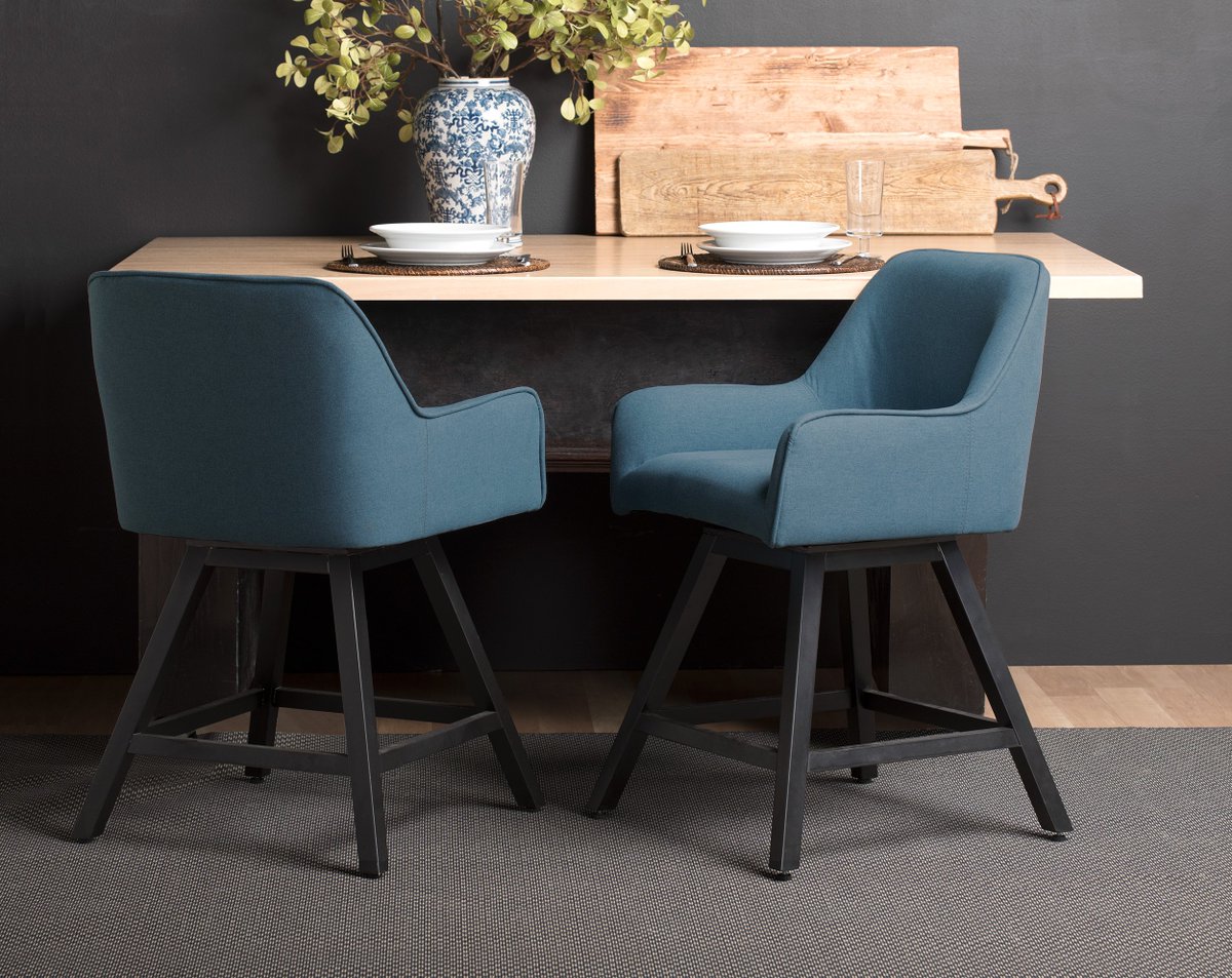 StudioDesignsCA's tweet image. The Spire Swivel Counter Stool by Studio Designs Home offers a firm, cradling seating option for your kitchen gatherings. #kitchenseating #studiodesignshome #counterstool #stoolwithback #interiordesign #remodel #designinspiration #kitchencounterseating #smalldiningspace #wallbar
